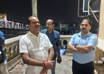 श्रीरामपुर के एसडीओ ने किया छठघाट का दौरा