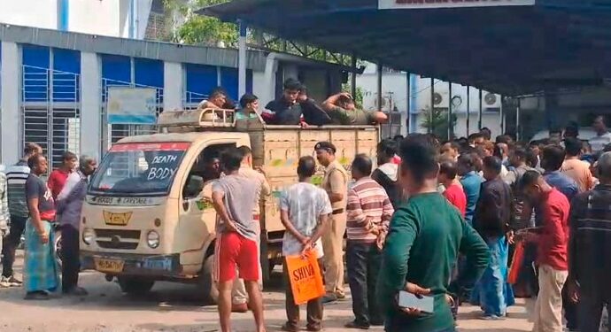 अस्पताल में मरीज की अस्वाभाविक मौत के बाद हंगामा