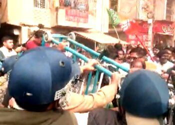 BJYM Yuva Sankalpa Yatra के दौरान रणक्षेत्र बना डानकुनी, चार BJP कार्यकर्ता अस्पताल में भर्ती