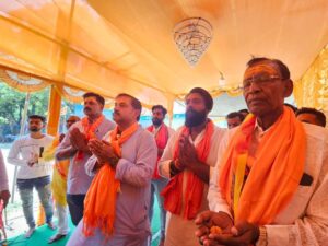 चांपदानी में प्रभु श्रीराम की पूजा